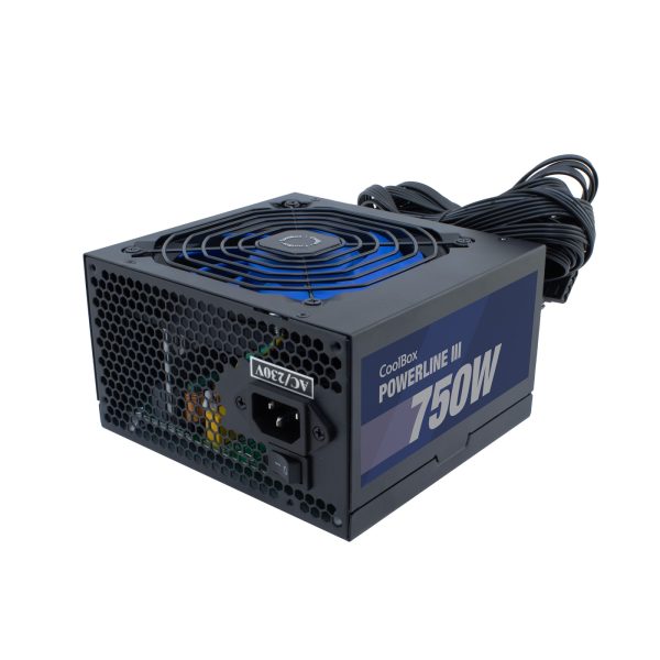 Powerline III 750 unidad de fuente de alimentación 750 W 20+4 pin ATX ATX Negro