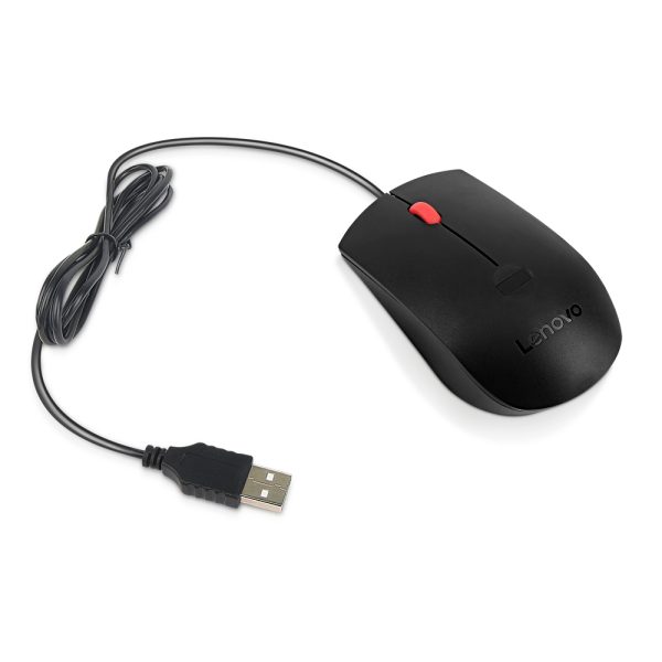 4Y51M03357 ratón Oficina Ambidextro USB tipo A Óptico 1600 DPI