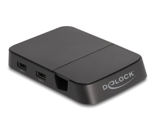 Estación de acoplamiento para smartphone 4K con soporte integrado - HDMI/USB/Concentrador/SD/Micro SD para Android o Windows