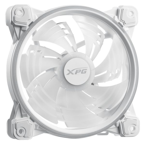 HURRICANE 120 ARGB PWM Placa base Ventilador 12 cm Blanco 1 pieza(s)