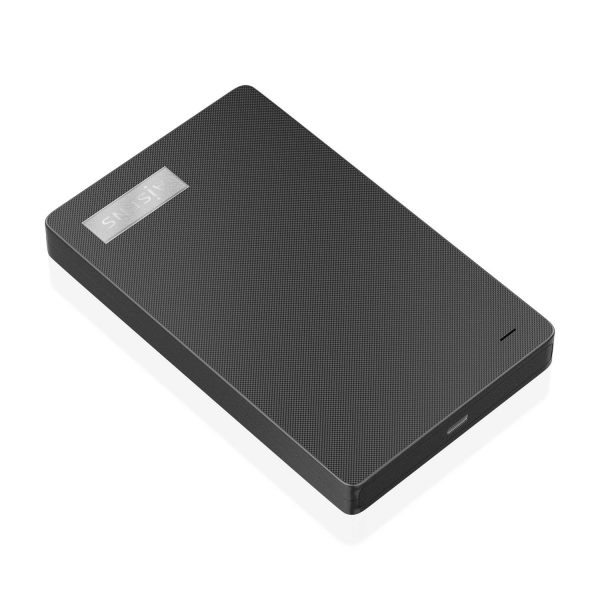 Caja Externa 2,5? 9.5mm SATA a USB-C USB3.1 Gen1, Negra