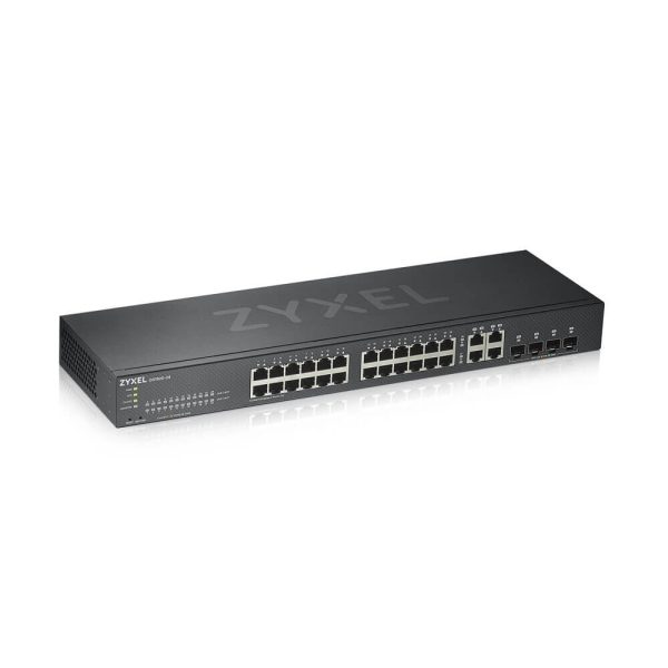 GS1920-24V2 Gestionado Gigabit Ethernet (10/100/1000) Negro