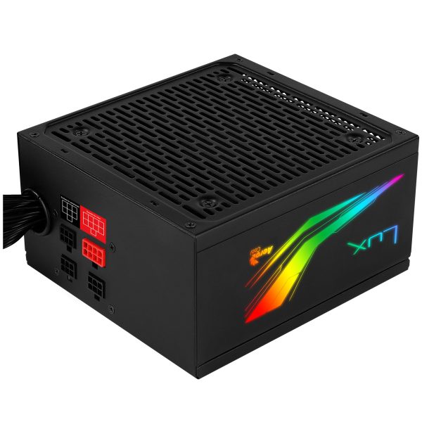 LUXRGB550M Fuente Alimentación PC Modular RGB 550W 80Plus Bronze 230V Negro