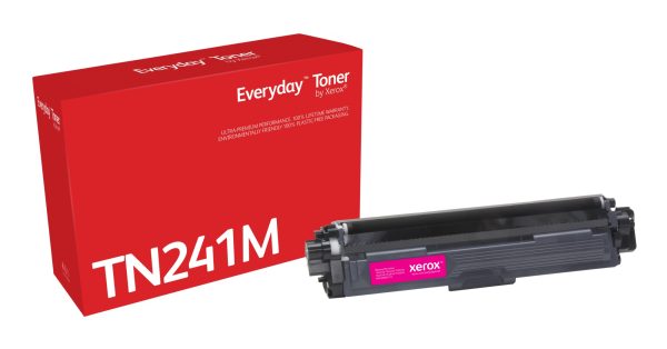 Everyday El tóner Everyday™ Magenta de Xerox es compatible con Brother TN241M, Capacidad estándar