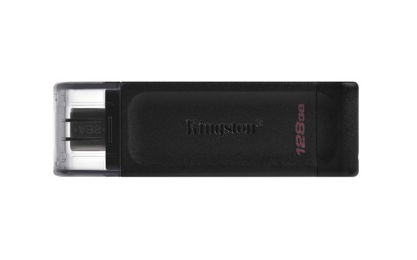 DataTraveler 70 unidad flash USB 128 GB USB Tipo C 3.2 Gen 1 (3.1 Gen 1) Negro