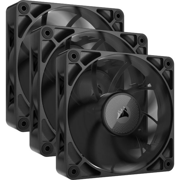 iCUE LINK RX120 MAX Carcasa del ordenador Ventilador 12 cm Negro 3 pieza(s)