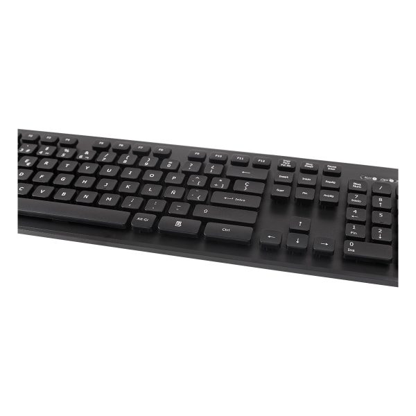 KB 901 teclado Universal USB QWERTY Negro