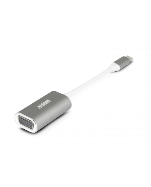 AUV01UF Adaptador gráfico USB Gris, Blanco