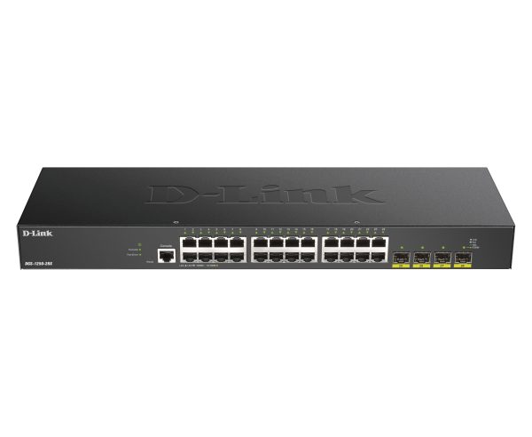 DGS-1250-28X switch Gestionado L3 Gigabit Ethernet (10/100/1000) Negro