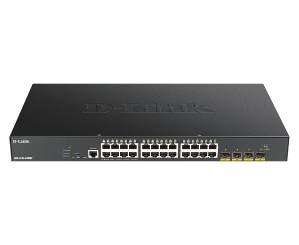 DGS-1250-28XMP switch Gestionado L3 Gigabit Ethernet (10/100/1000) Energía sobre Ethernet (PoE) Negro