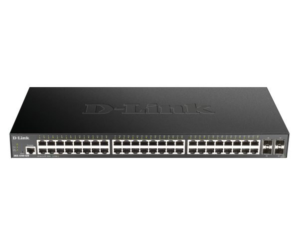 DGS-1250-52X switch Gestionado L3 Gigabit Ethernet (10/100/1000) Negro