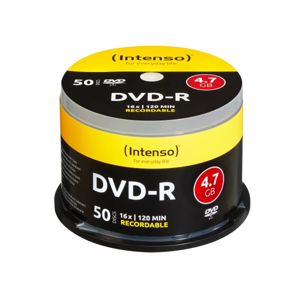 DVD-R 4.7GB, 16x 4,7 GB 50 pieza(s)