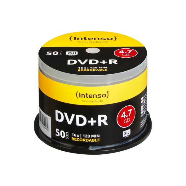 4111155 DVD en blanco 4,7 GB DVD+R 50 pieza(s)