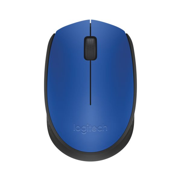 M171 Blue-K ratón Oficina Ambidextro RF inalámbrico Óptico 1000 DPI