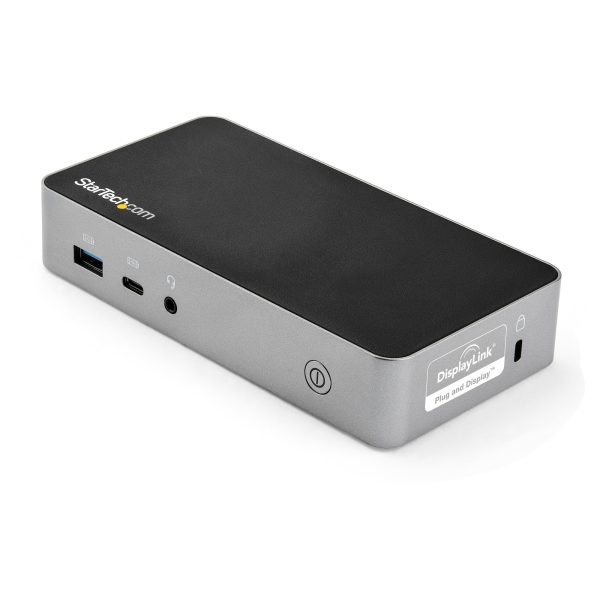 Docking Station USB-C - Replicador de Puertos USB Tipo C de 2 Puertos HDMI para Dos Monitores - Entrega de Alimentación PD de 65W - Hub USB - Ethernet - para Mac y Windows