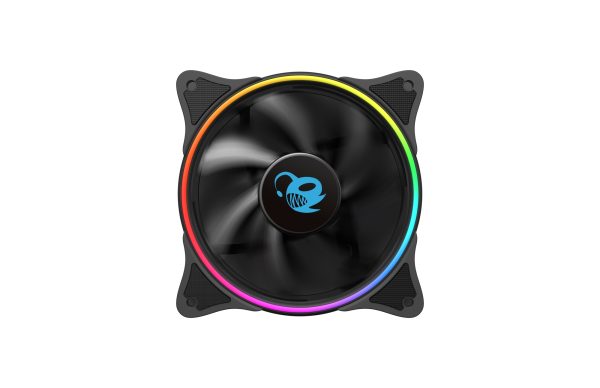 DEEP Iris Carcasa del ordenador Ventilador 12 cm Negro