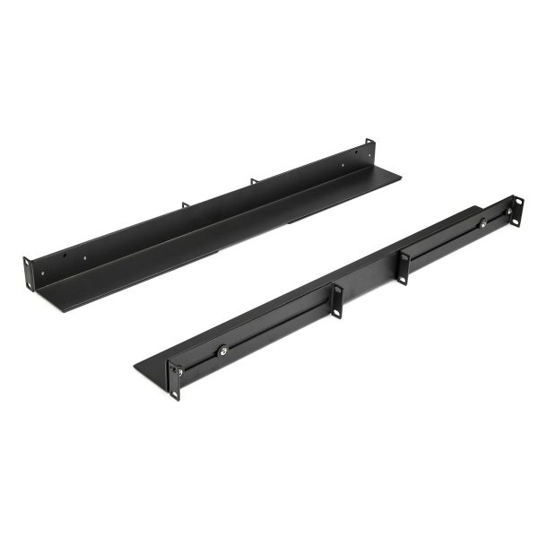 Carriles 1U de 19 pulgadas para Rack para Servidores con 4 Columnas - Profundidad Ajustable de 60,9cm a 91,4cm/24