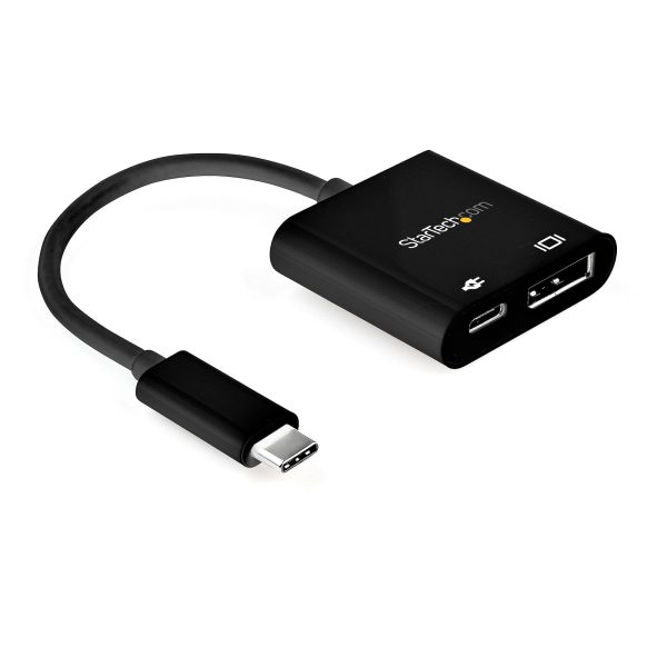 Cable de 1m USB-C a DisplayPort 1.4 HBR3 con Entrega de Alimentación PD de 60W - Convertidor Adaptador de Vídeo USB Tipo C 8K60Hz/4K120Hz - Compatible Thunderbolt 3