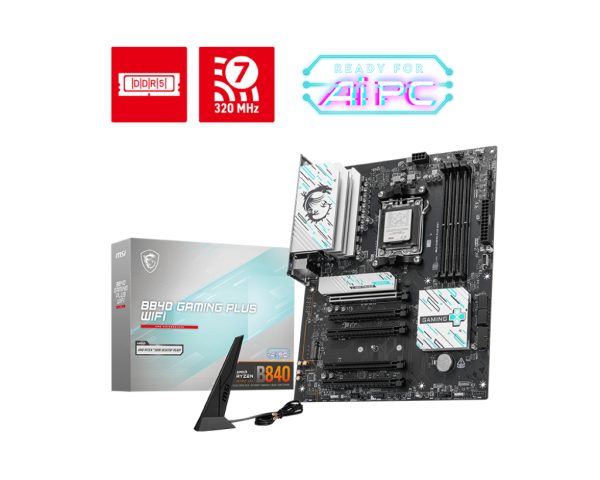 B840 GAMING PLUS WIFI placa base AMD B840 Zócalo AM5 ATX