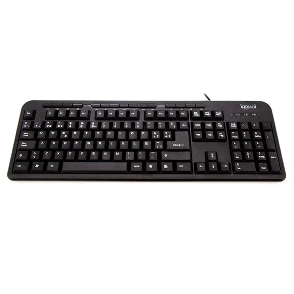 CK-BASIC-120T teclado Universal USB QWERTY Español Negro