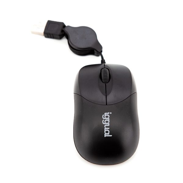 IGG316832 ratón Oficina Ambidextro USB tipo A 800 DPI