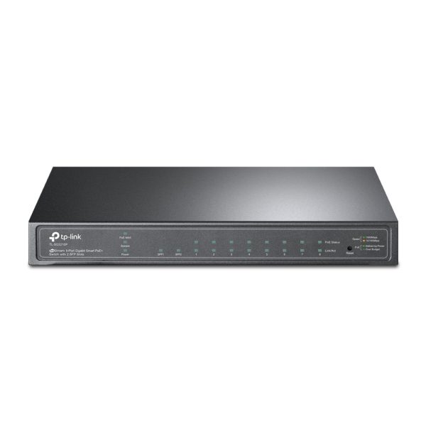 JetStream TL-SG2210P switch Gestionado L2/L4 Gigabit Ethernet (10/100/1000) Energía sobre Ethernet (PoE) Negro