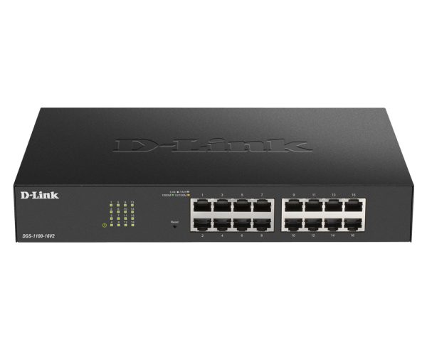 DGS-1100-24PV2 switch Gestionado L2 Gigabit Ethernet (10/100/1000) Energía sobre Ethernet (PoE) Negro