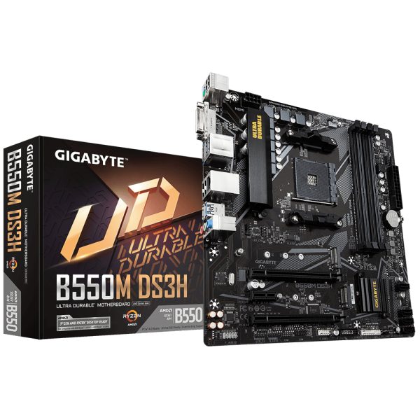 B550M DS3H placa base AMD B550 Zócalo AM4 micro ATX