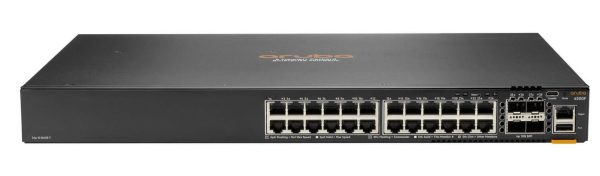 Aruba Networking CX 6200F 24G Class-4 PoE 4SFP+ 370W Gestionado L3 Gigabit Ethernet (10/100/1000) Energía sobre Ethernet (PoE) 1U