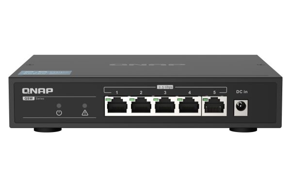 QSW-1105-5T switch No administrado Gigabit Ethernet (10/100/1000) Negro