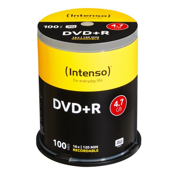 4111156 DVD en blanco 4,7 GB DVD+R 100 pieza(s)