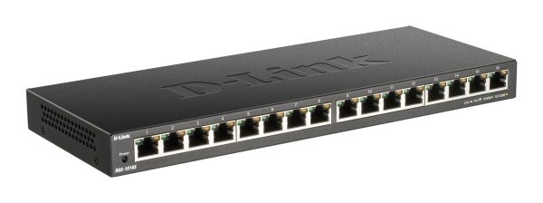 DGS-1016S switch No administrado Gigabit Ethernet (10/100/1000) Negro