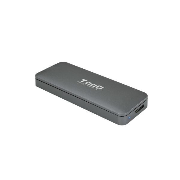 TQE-2281G caja para disco duro externo Caja externa para unidad de estado sólido (SSD) Gris M.2