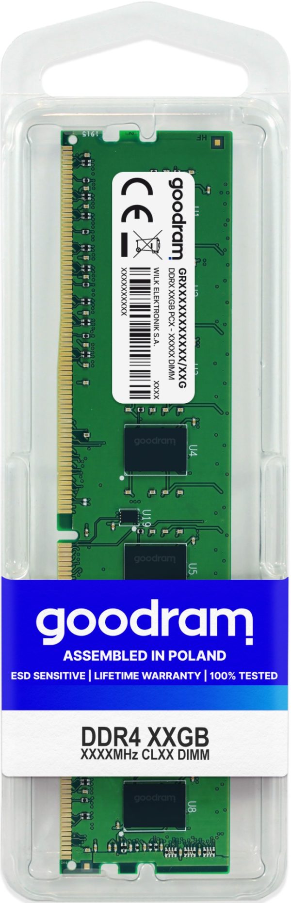 GR3200D464L22S/8G módulo de memoria 8 GB 1 x 8 GB DDR4 3200 MHz