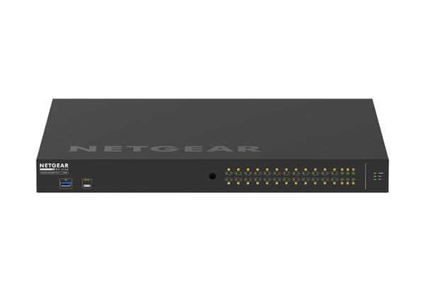 M4250-26G4XF-PoE+ Gestionado L2/L3 Gigabit Ethernet (10/100/1000) Energía sobre Ethernet (PoE) 1U Negro