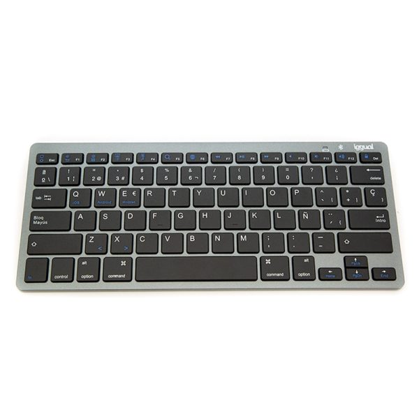 Teclado Bluetooth Slim TKL-BT negro