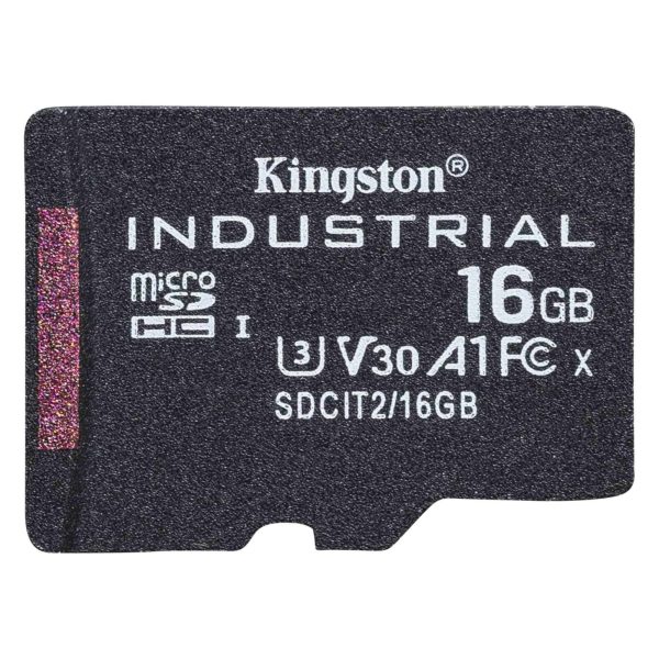 Industrial 16 GB MicroSDHC UHS-I Clase 10