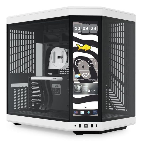 Y70 Touch Infinite Midi Tower Negro, Blanco