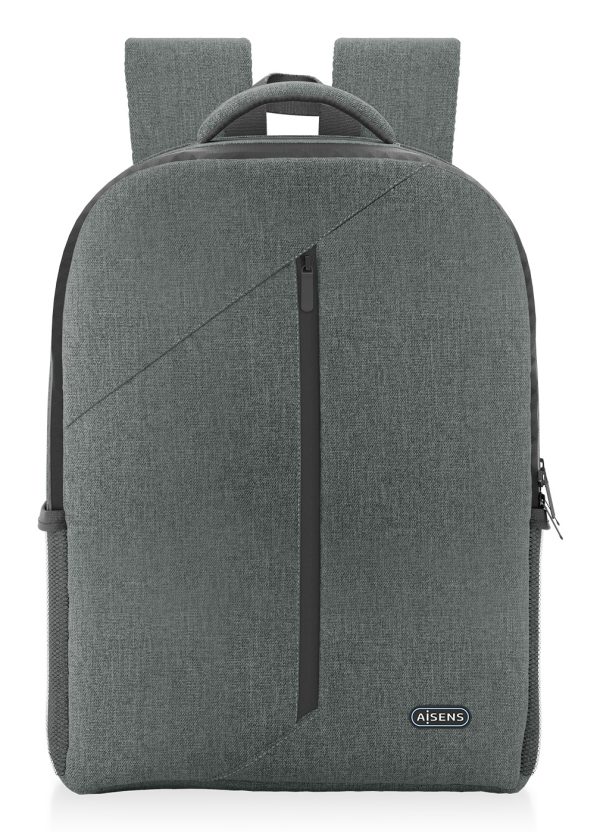 Mochila premium para portátil 15.6, Gris