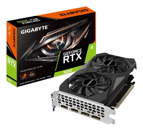 GeForce RTX 3050 WINDFORCE OC V2 6G NVIDIA 6 GB GDDR6