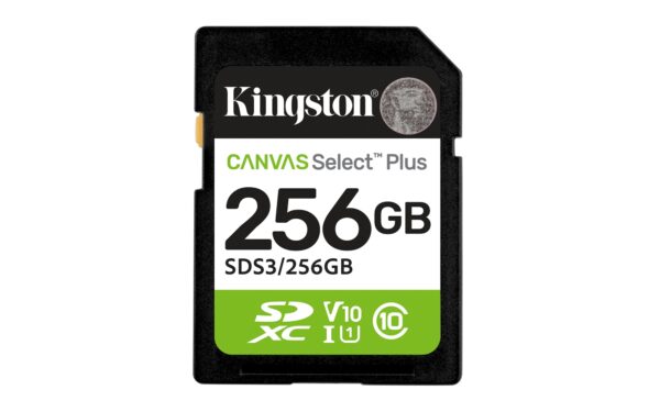 256 GB SDXC Canvas Select Plus Gen3 150 MB/s C10 UHS-I U1 V10