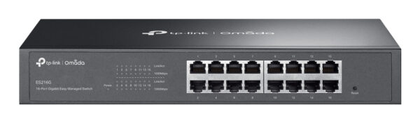 Omada ES216G switch Gestionado L2 Gigabit Ethernet (10/100/1000) Negro