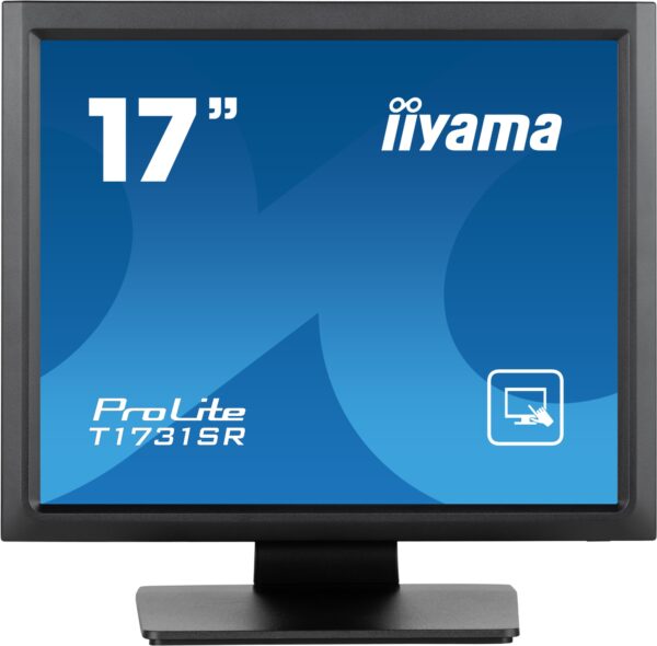 ProLite T1731SR-B1S pantalla para PC 43,2 cm (17") 1280 x 1024 Pixeles SXGA LCD Pantalla táctil Negro