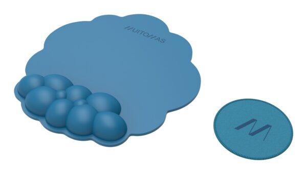 MOUSEPADBL alfombrilla para ratón Azul