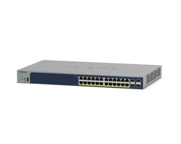 GS728TPP Gestionado L2/L3/L4 Gigabit Ethernet (10/100/1000) Energía sobre Ethernet (PoE) Gris