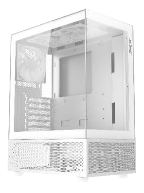 INVADER X MINI KOMPAKTES MID-TOWER-CASE Blanco