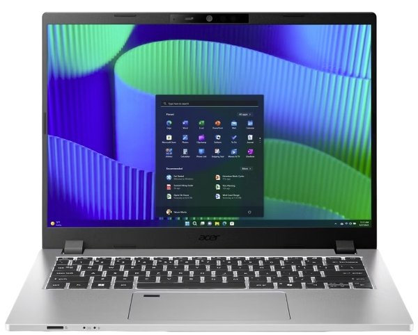 TravelMate P2 TMP214-56-TCO-5628 Intel® Core i5 i5-1334U Portátil 35,6 cm (14") WUXGA 16 GB DDR5-SDRAM 512 GB SSD Wi-Fi 6E (802.11ax) Windows 11 Pro Plata