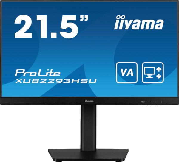 ProLite XUB2293HSU-B7 pantalla para PC 54,6 cm (21.5") 1920 x 1080 Pixeles Full HD LED Negro