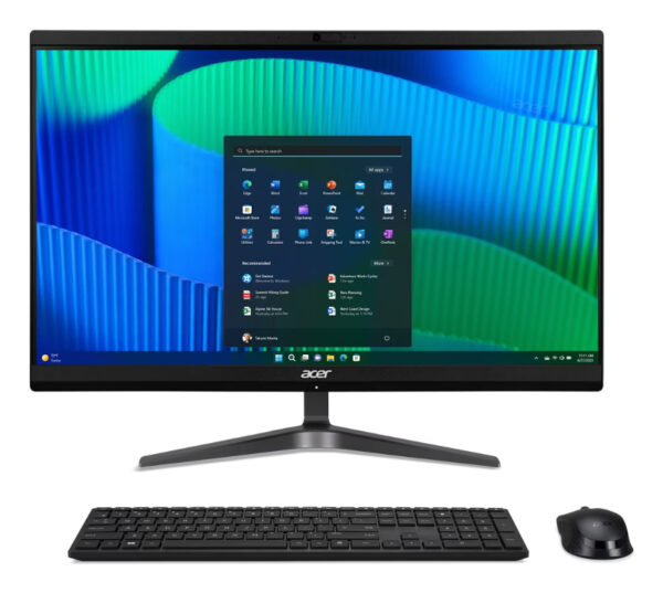 Veriton VZ2524G Intel Core Ultra 5 125U 60,5 cm (23.8") 1920 x 1080 Pixeles PC todo en uno 16 GB DDR5-SDRAM 1 TB SSD Wi-Fi 6 (802.11ax) Negro