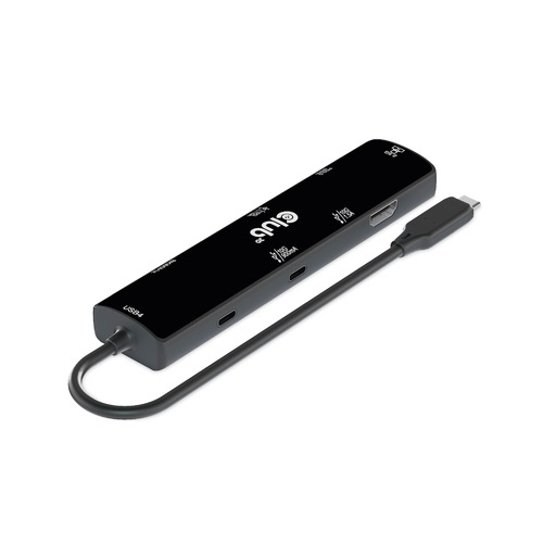CSV-1599 base para portátil y replicador de puertos USB 3.2 Gen 1 (3.1 Gen 1) Type-C Negro